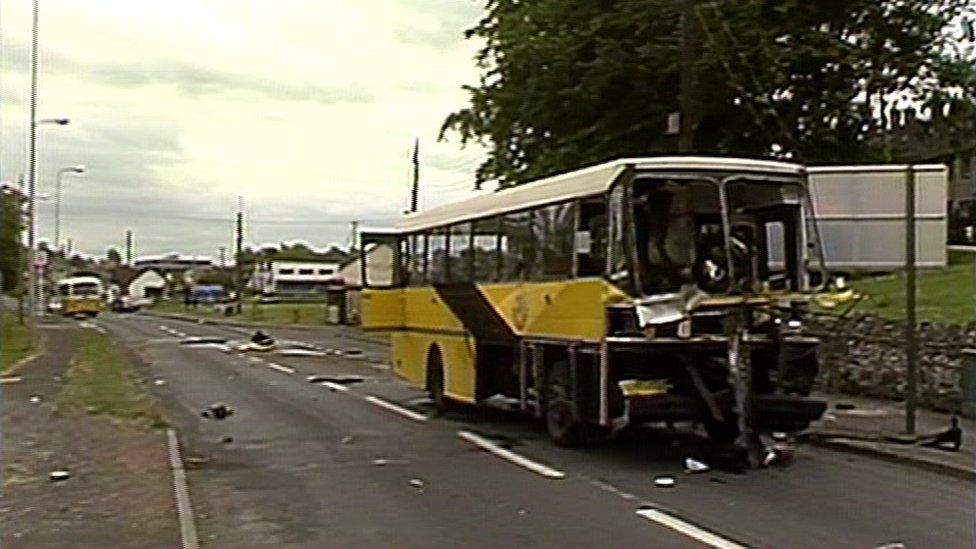 An IRA bomb exploded under Arlene Foster's school bus in 1988