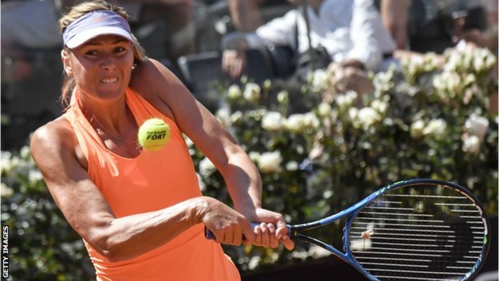 Maria Sharapova French Open Wildcard Reasoning Wrong Say Wta Bbc Sport