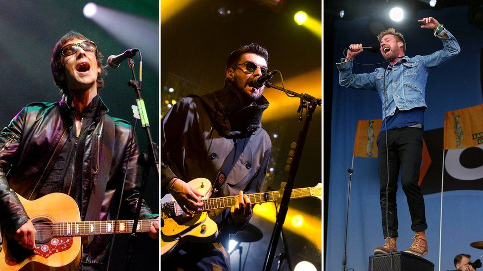 Richard Ashcroft, The Courteeners and the Kaiser Chiefs