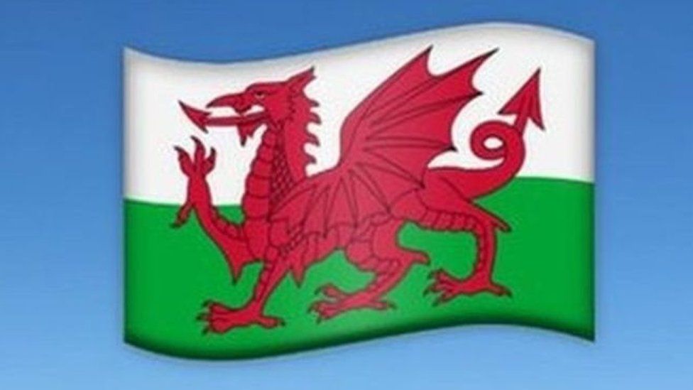 A Wales flag