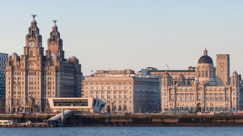 The Three Graces in Liverpool