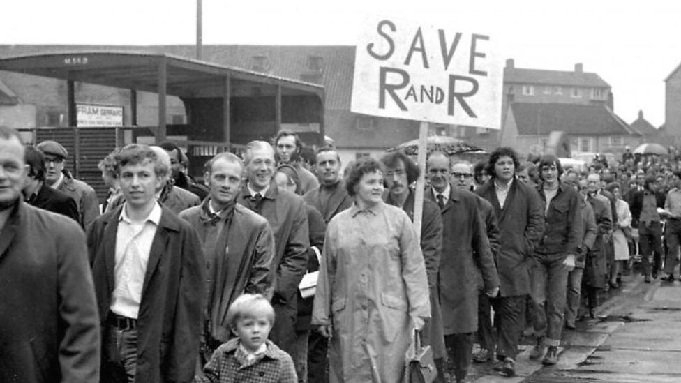 Ransomes and Rapier protest