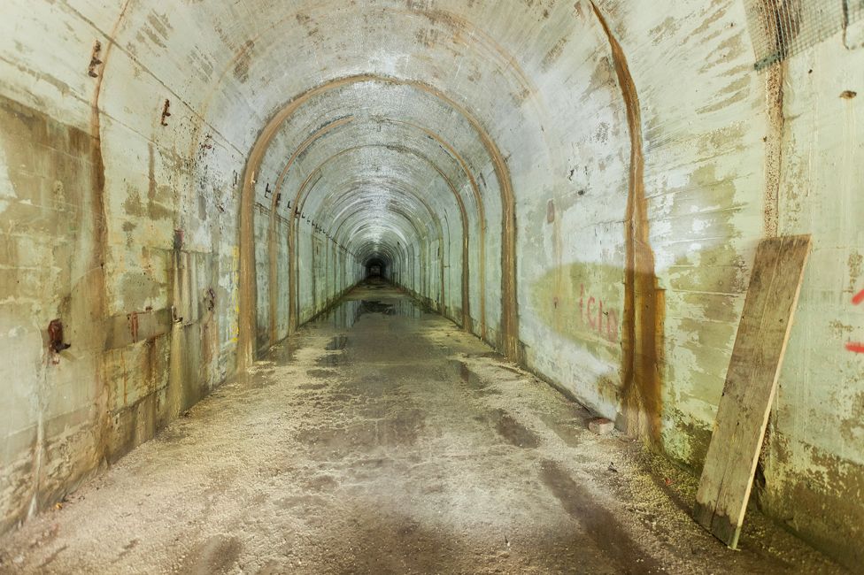 Tunnel in Rhydymwyn, Flintshire
