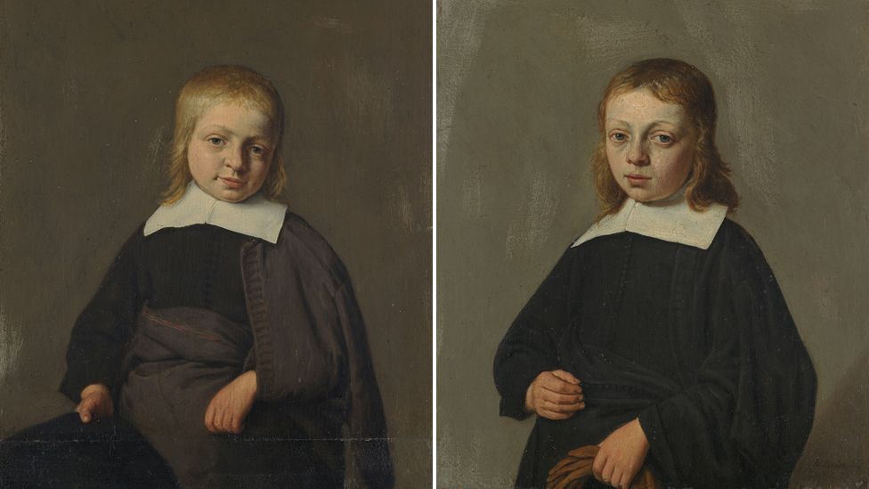 17th Century portraitts by Adriaen van Ostade