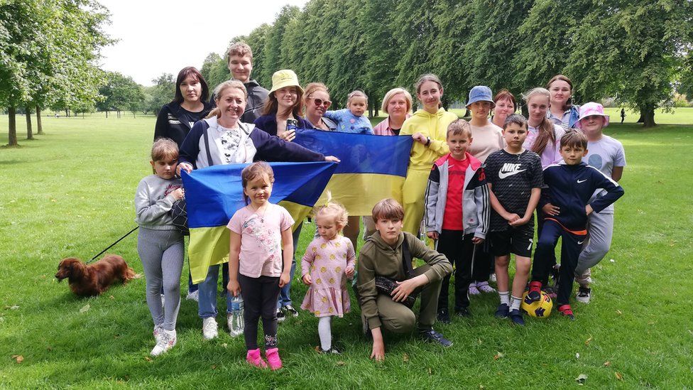 Ukraine war Refugees in Northern Ireland call for more language