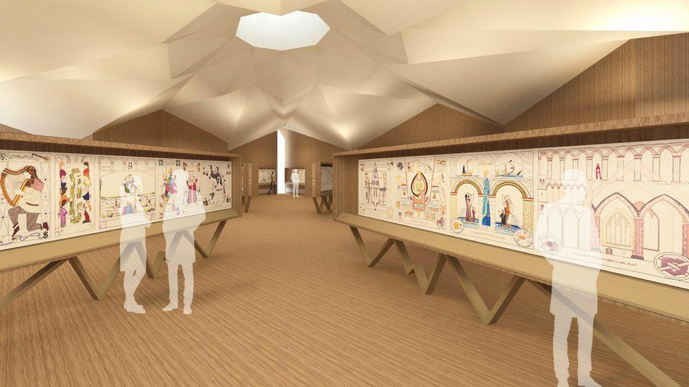 Tapestry centre work to start in Galashiels 'in weeks' BBC News