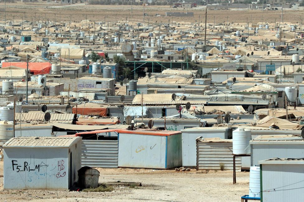 Zaatari - this vast desert camp houses 79,000 Syrian refugees