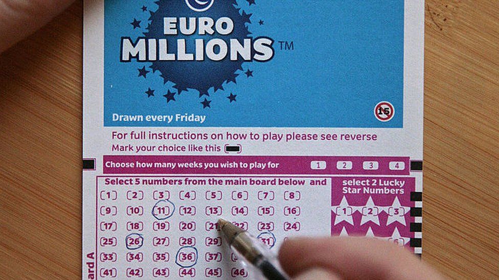 Euromillions ticket