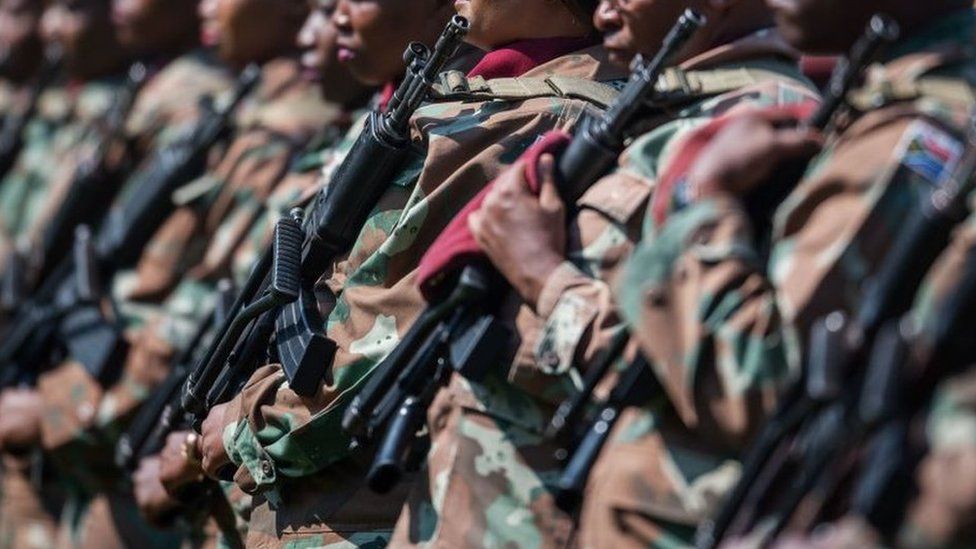 South Africa Deploys Army To Gang Hit Cape Town Bbc News