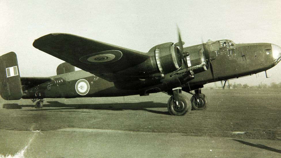A Halifax bomber