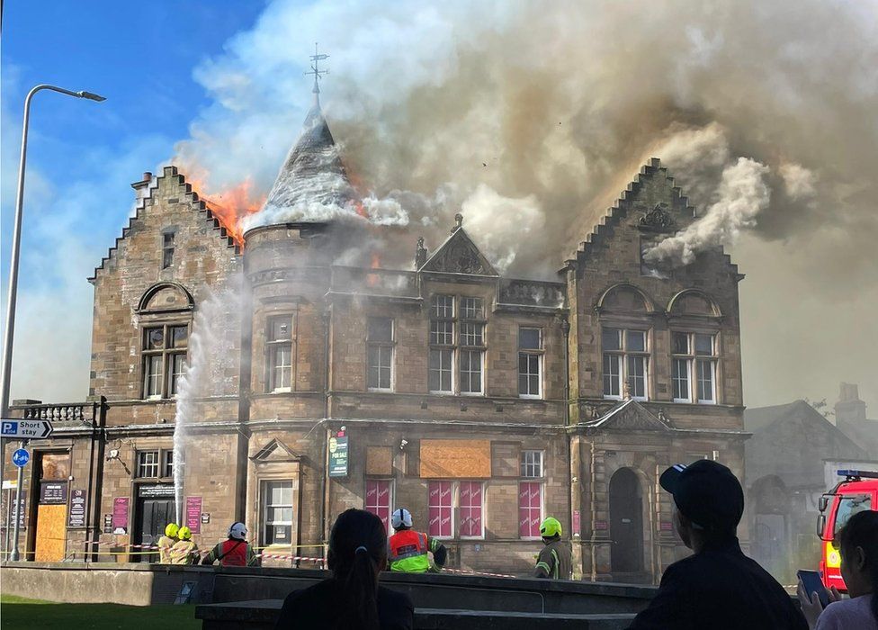 Kitty's nightclub fire in Kirkcaldy