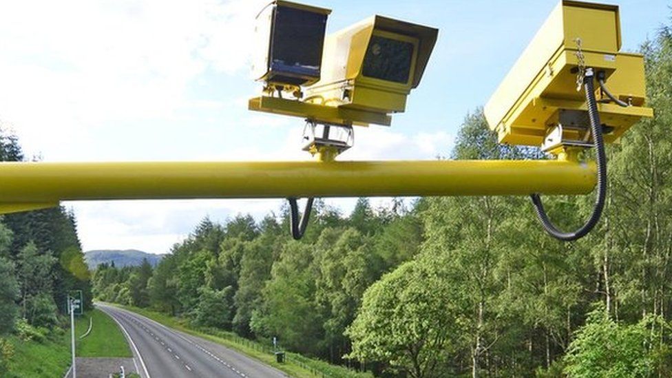 Average speed cameras on A9