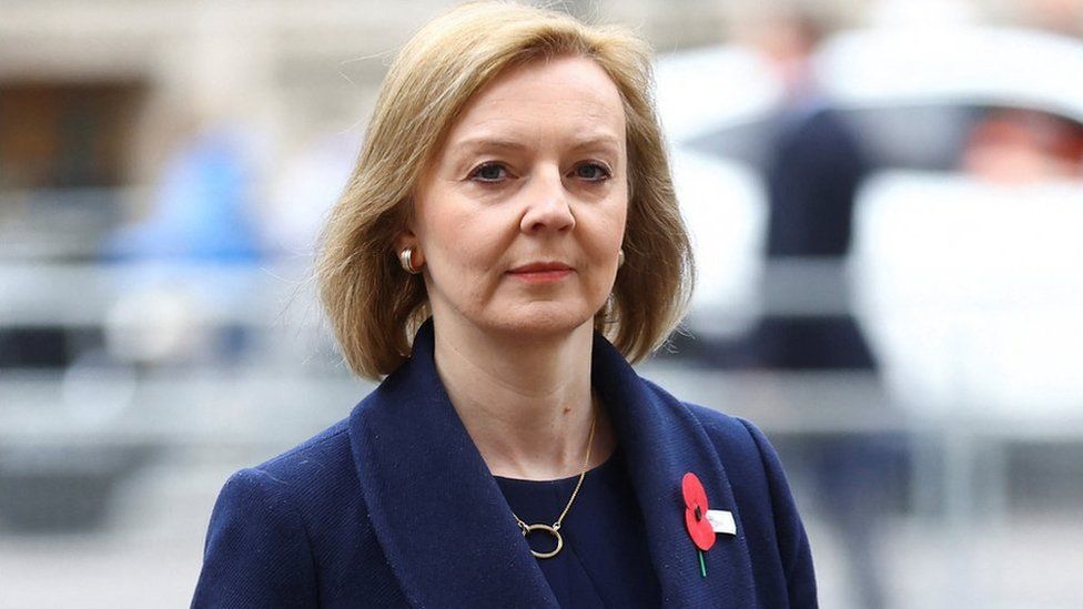 Liz Truss in April 2022