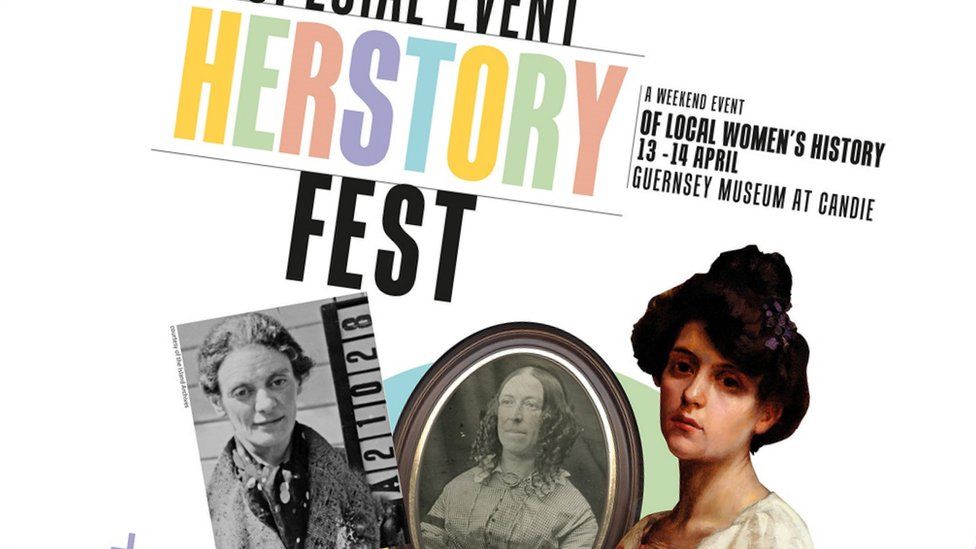 Guernsey Museums' Herstory poster
