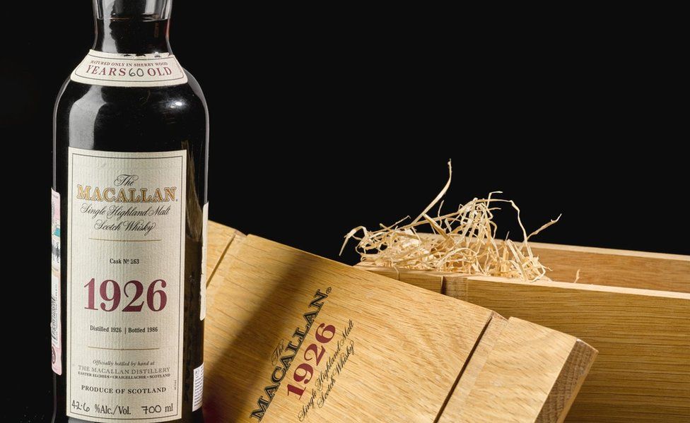 Macallan 1926 which sold for nearly £1.5m