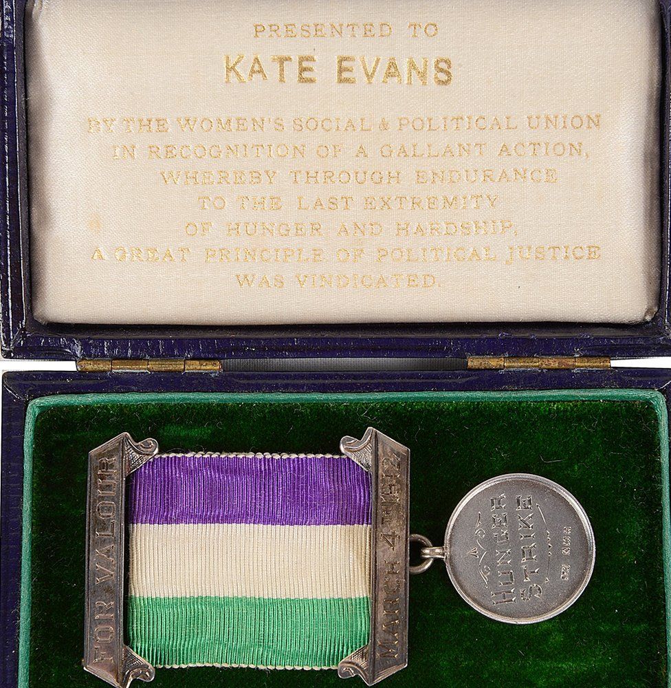 Suffragette medal