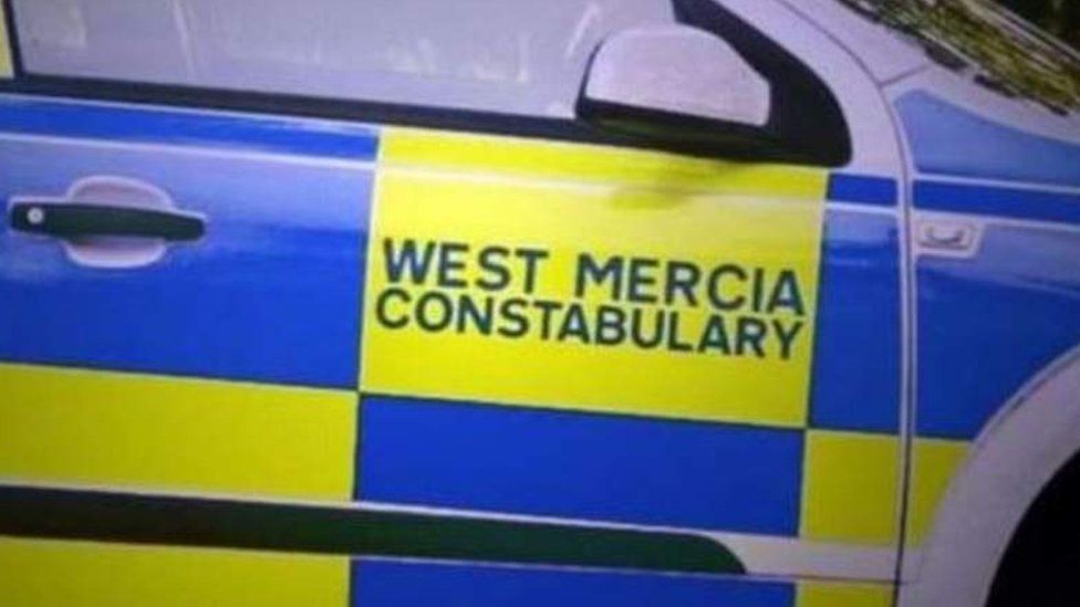 West Mercia police car