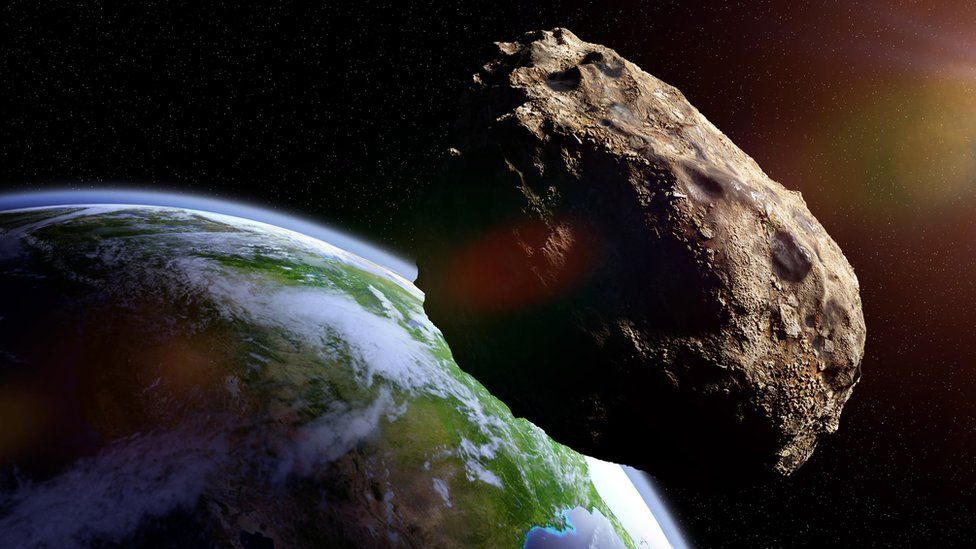 Space A milewide asteroid is about to fly past Earth BBC Newsround
