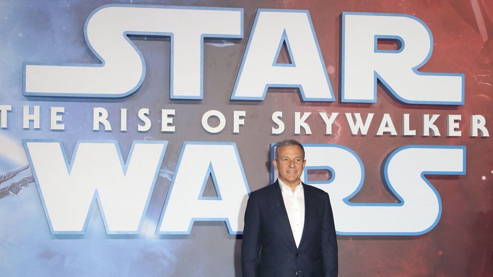 Bob Iger at the European premiere of Star Wars: The Rise of Skywalker
