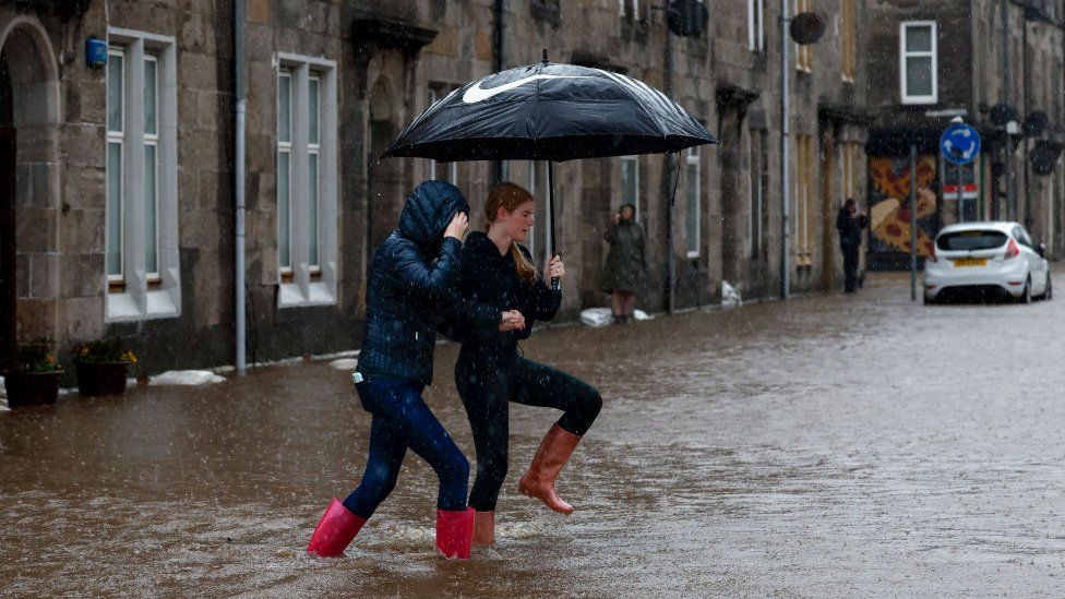 Scotland flooding: Heavy rain causes flooding across many parts of ...