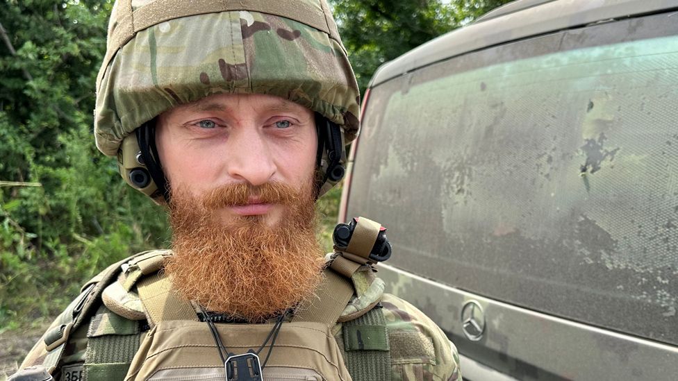 Ukrainian soldier Artem