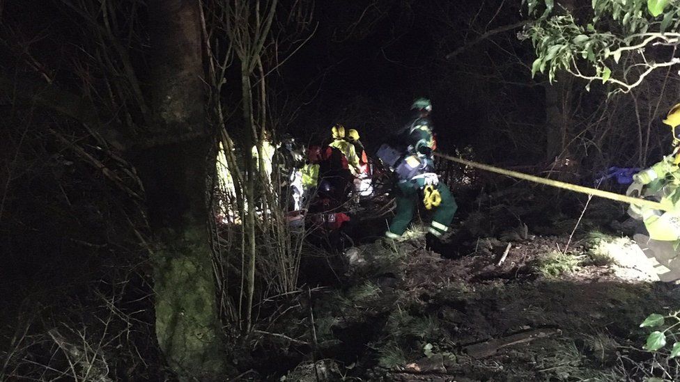 derbyshire news car crash today bbc live