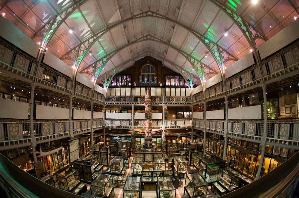 The Pitt Rivers Museum in Oxford