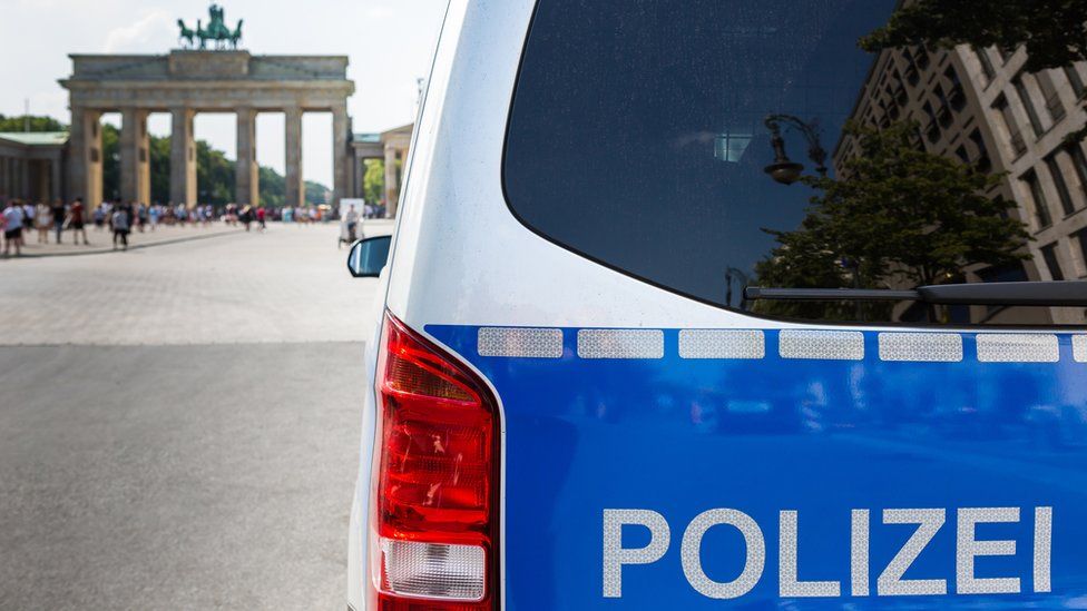 Police car seen in Germany