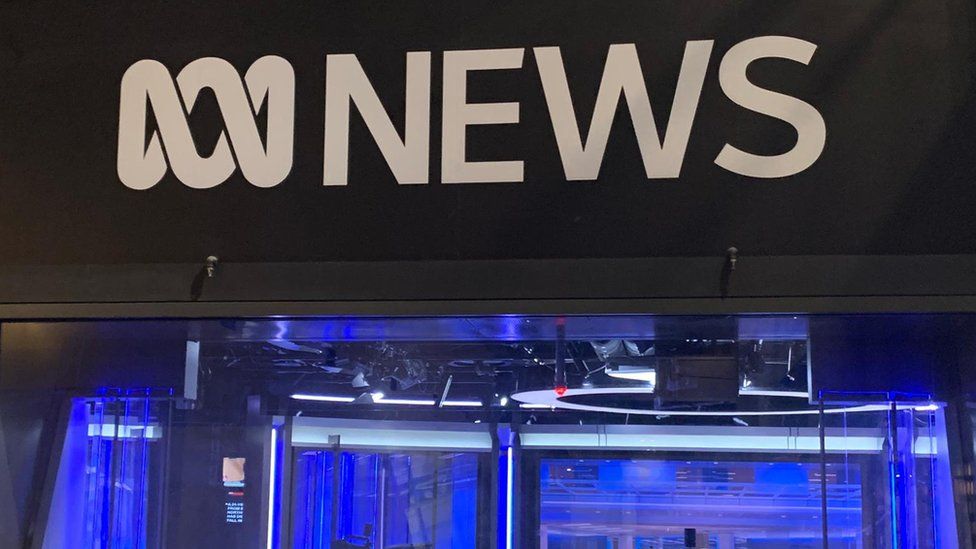 ABC news studio in Sydney