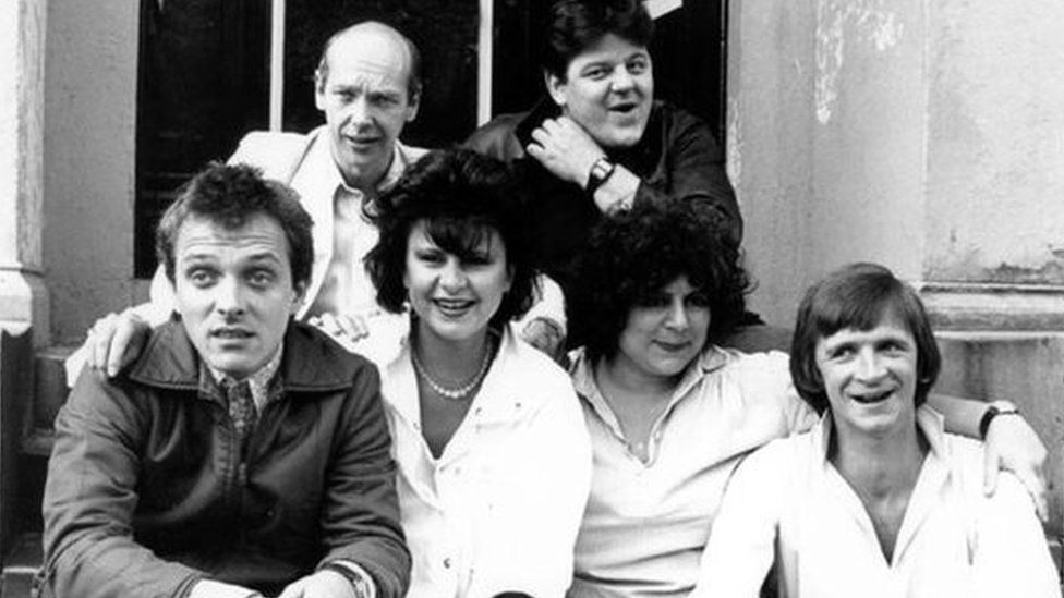 The cast of A Kick Up The Eighties