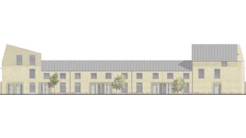 New plans for 'homes for staff' site in Norwich BBC News