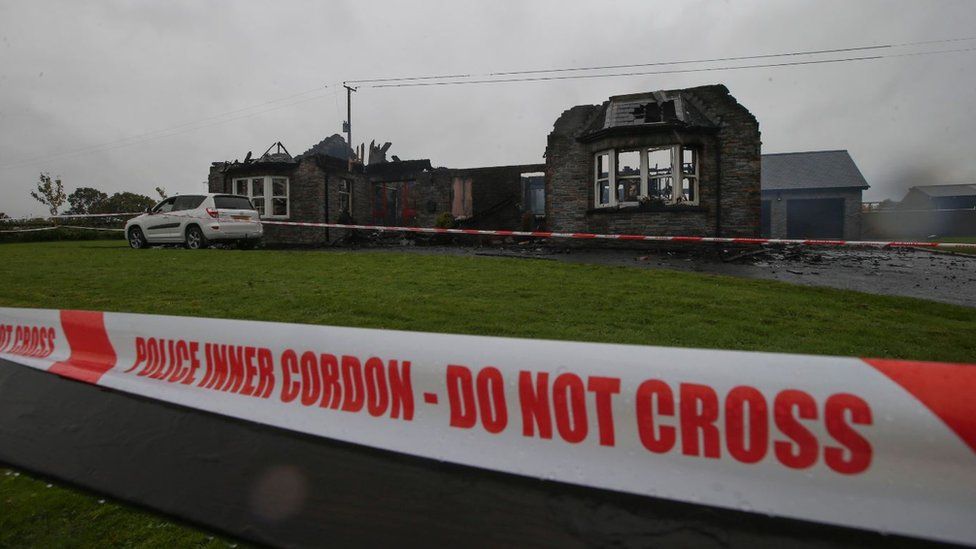 Dungannon house fire causes extensive damage BBC News