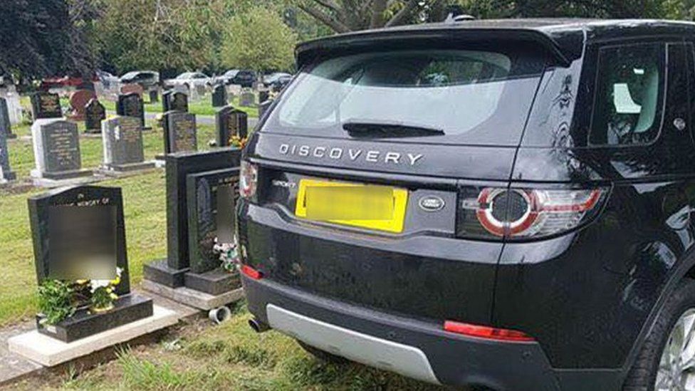 'Disrespectful' parking on graves at Loughborough Crematorium slammed