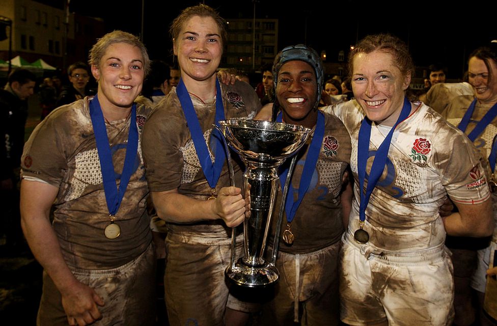 Karen Jones (right) was pictured with (from left) Heather Fisher, Catherine Spencer and Margaret Alphonsi