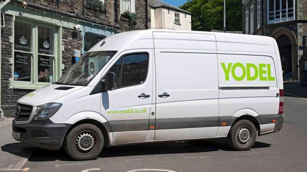 Yodel delivery van