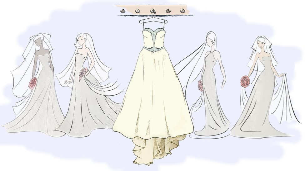 Sell never 2025 worn wedding dress