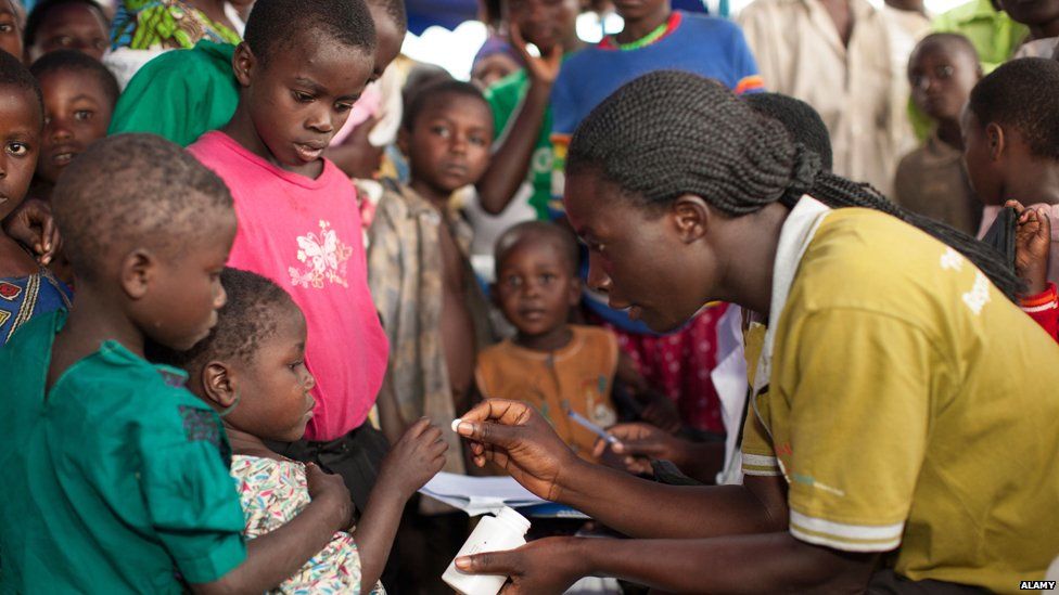 A deworming programme in Uganda