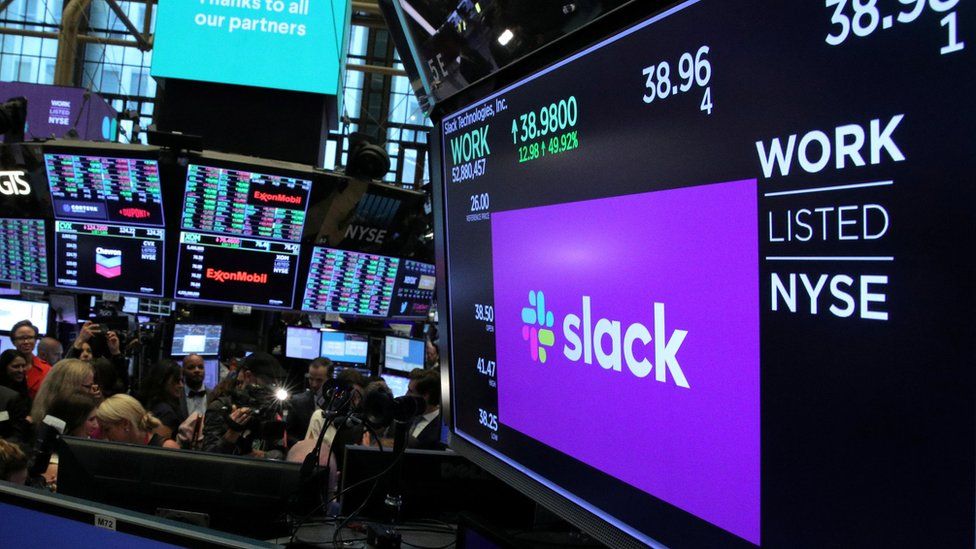 slack technologies stock merger