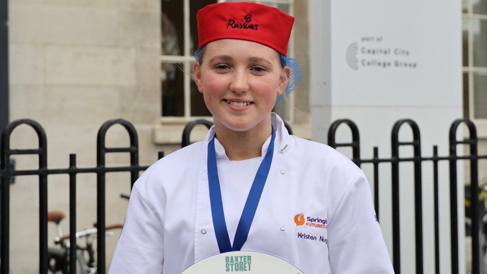 Kristen Nugent, from Killeeshil, has won the Springboard FutureChef competition.