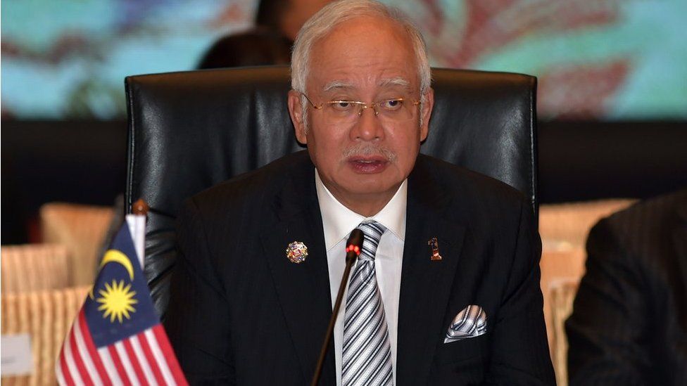 Malaysia's Prime Minister Najib Razak speaks during the plenary session of the 27th Association of Southeast Asian Nations (ASEAN) Summit in Kuala Lumpur on 21 November 2015