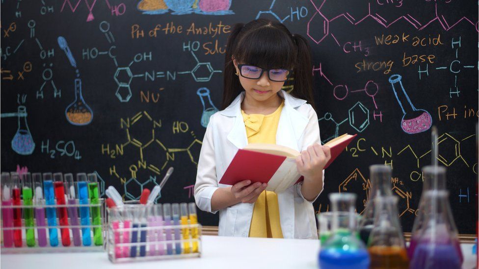 gender stereotype girl science