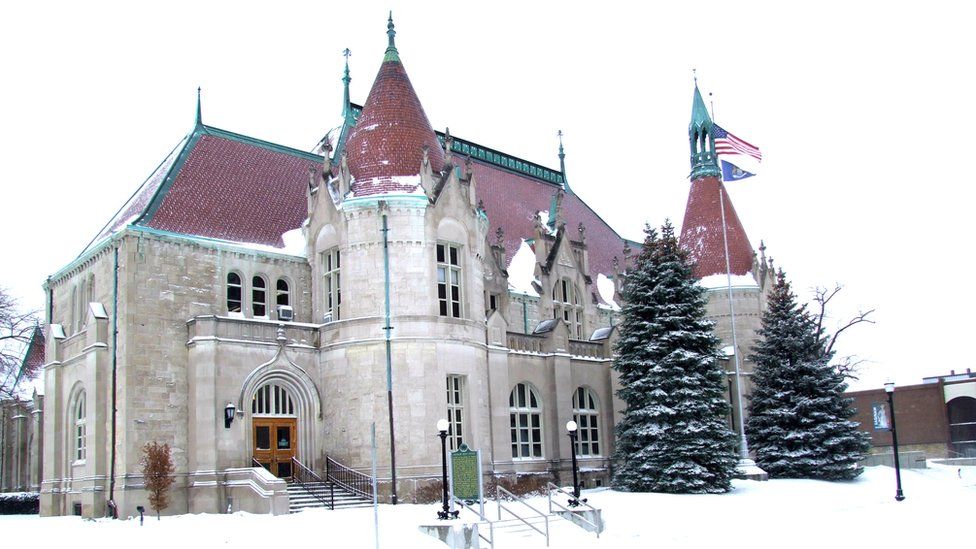 The Castle Museum of Saginaw County History was built in the 1890s and is a former post office