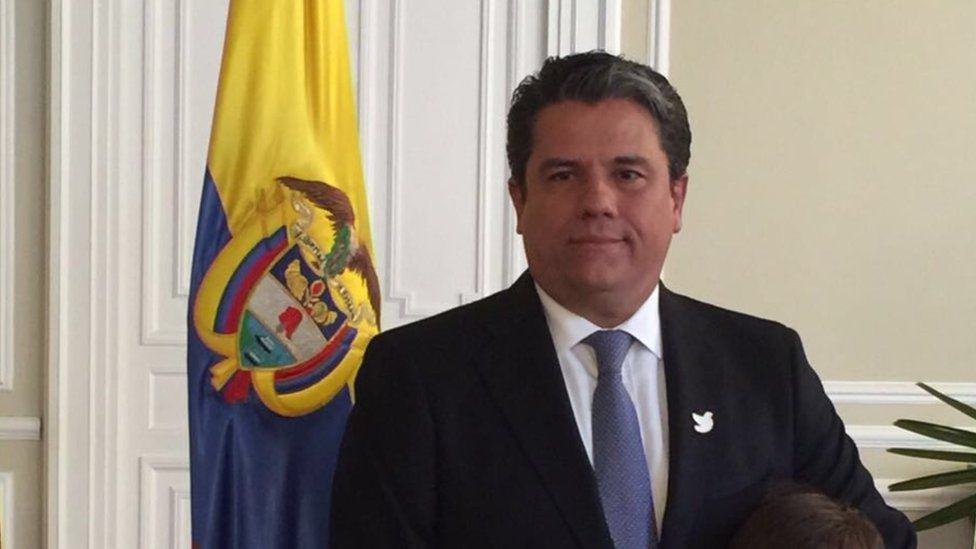 Colombian Mining Minister German Arce