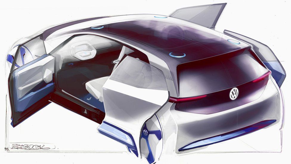 VW electric concept car