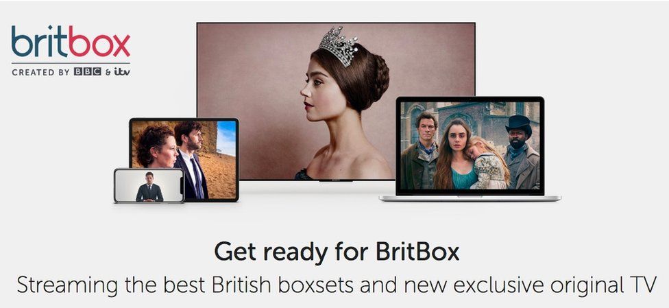 A screenshot of the BritBox website