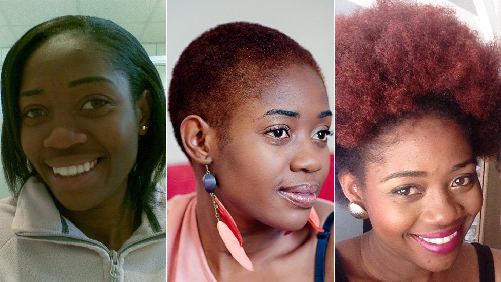 In pictures: My natural hair journey - BBC News