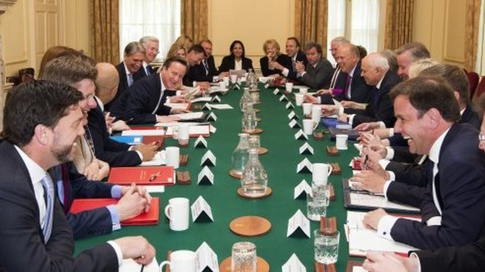 Conservative Cabinet from May 2015