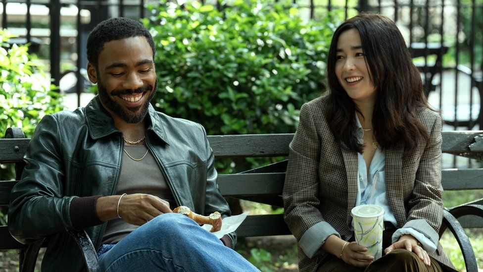 Donald Glover and Maya Erskine Mr and Mrs Smith