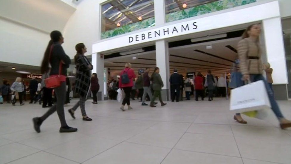 Debenhams opening in Wolverhampton
