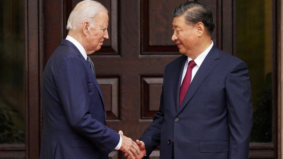 Joe Biden and Xi Jinping meet on the sidelines of the APEC summit